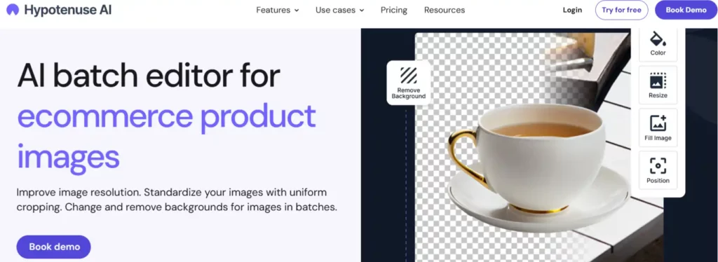 Hypotenuse AI Review: Accelerate Your Writing Process by 5X Today 🚀 5 Image Editor - Hypotenuse AI