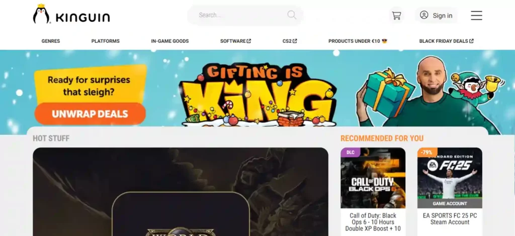 أفضل 17 ألعاب Affiliate برامج لكسب المال في عام 2026 11 Kinguin