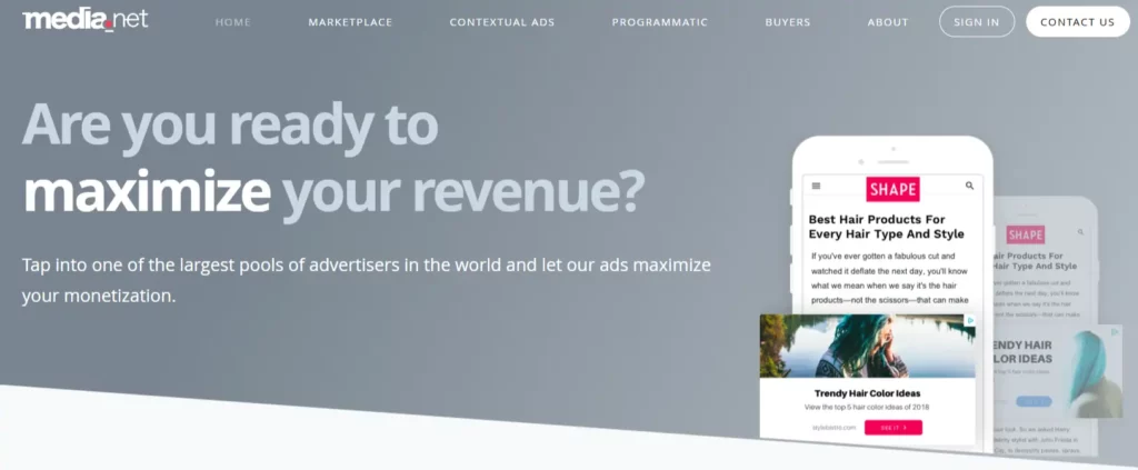 Top 20 Mobile Ad Networks for Advertisers and Publishers (2026) 17 Media.net