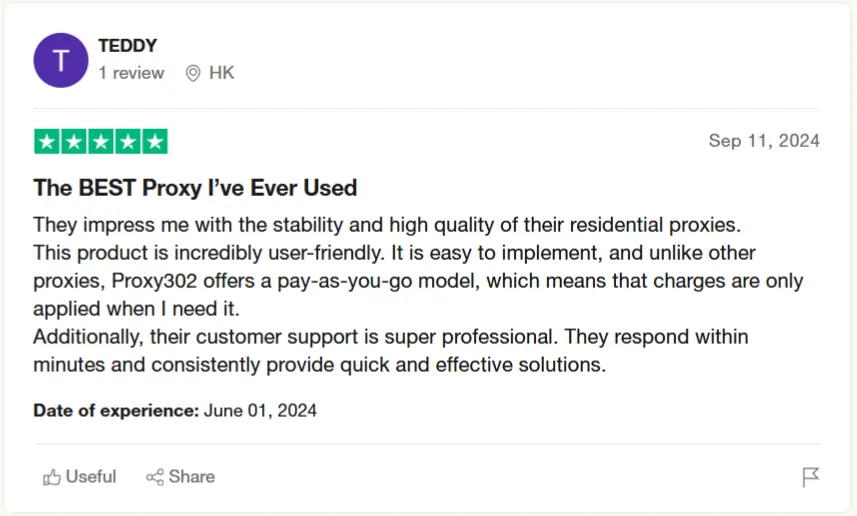 Proxy302 - User Review