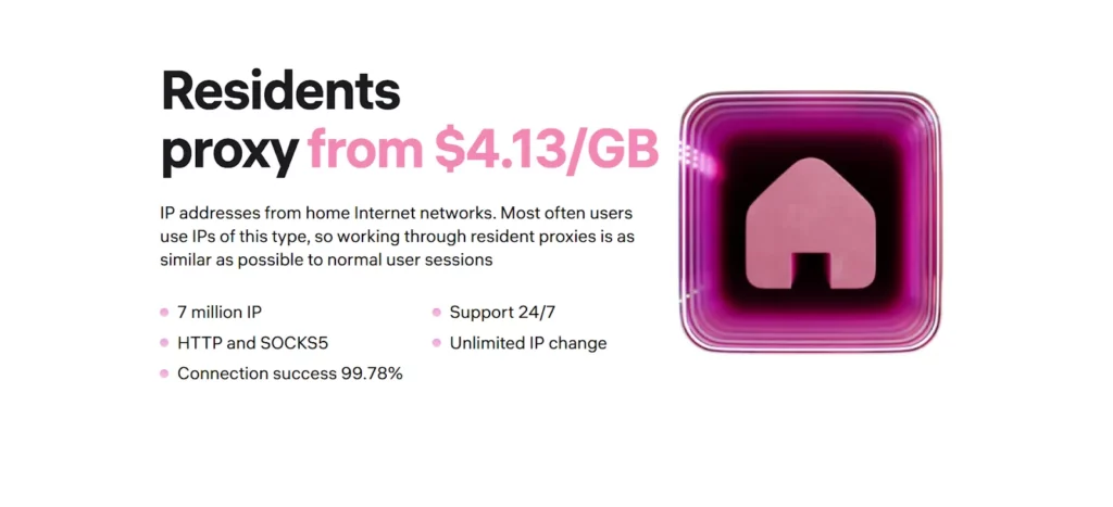 SX.ORG's Residential Proxies