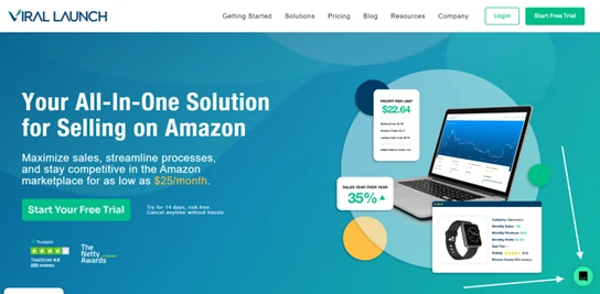 5 Best Amazon Keyword Tools in 2026: Viral Launch Takes Gold 2 Viral Launch website