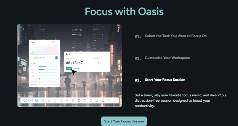 Elif Duran, Co-founder and CEO of BeforeSunset – Interview Series 8 BeforeSunset AI - Focus Mode Oasis