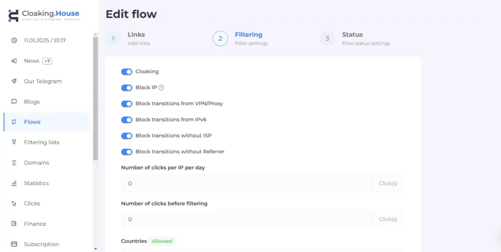 Cloaking House Review: Save 40% on Ad Spend with Smart Filtering 5 Edit Flow in Cloaking House