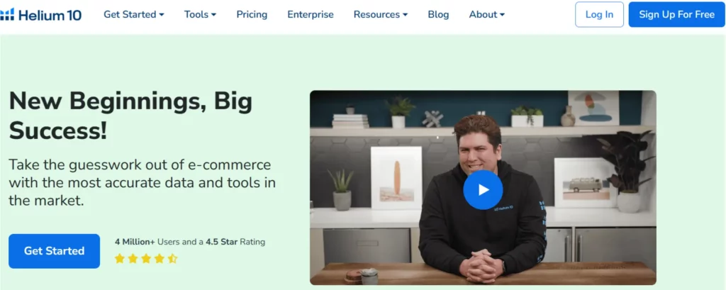Огляд Helium 10 2026: найкраще програмне забезпечення Amazon (чому 9 зірок) 3 Гелій 10