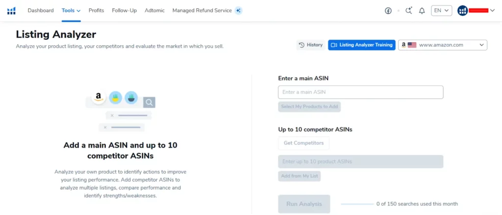 Огляд Helium 10 2026: найкраще програмне забезпечення Amazon (чому 9 зірок) 11 Helium 10 - аналізатор лістингу