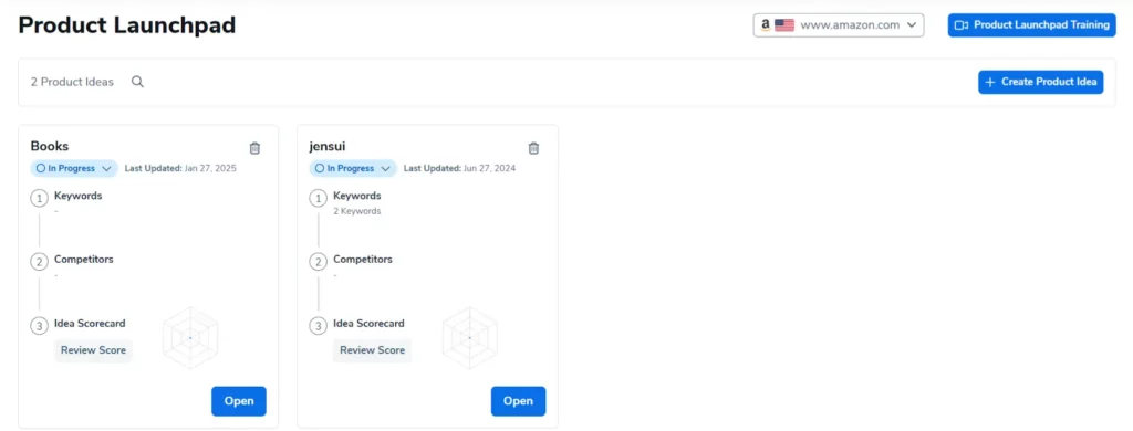 Огляд Helium 10 2026: найкраще програмне забезпечення Amazon (чому 9 зірок) 15 Helium 10 – панель запуску продуктів