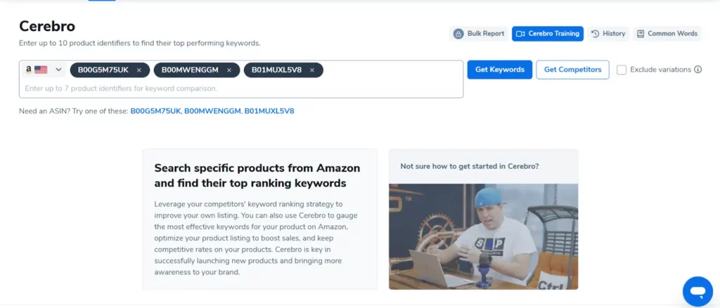 How to Dominate Amazon Search with Helium 10 Magnet & Cerebro 10 Helium 10 - Research Competitor Keywords
