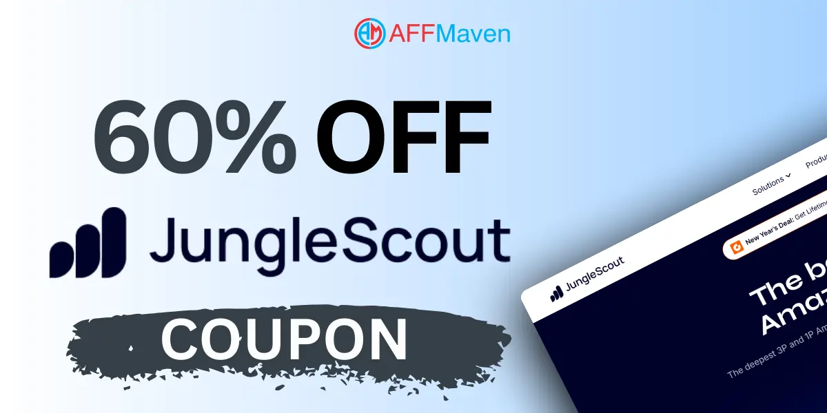 Jungle Scout Coupon : économisez jusqu'à 60 % sur Amazon Seller Tools 1 Jungle Scout Coupon