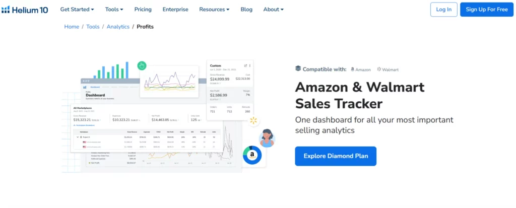Огляд Helium 10 2026: найкраще програмне забезпечення Amazon (чому 9 зірок) 18 Гелій 10 Прибуток