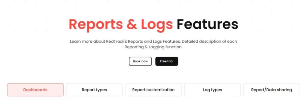 مراجعة RedTrack 2026: الأفضل من حيث سهولة الاستخدام Affiliate 7 المقتفي ميزة التقارير والتحليلات في Redtrack