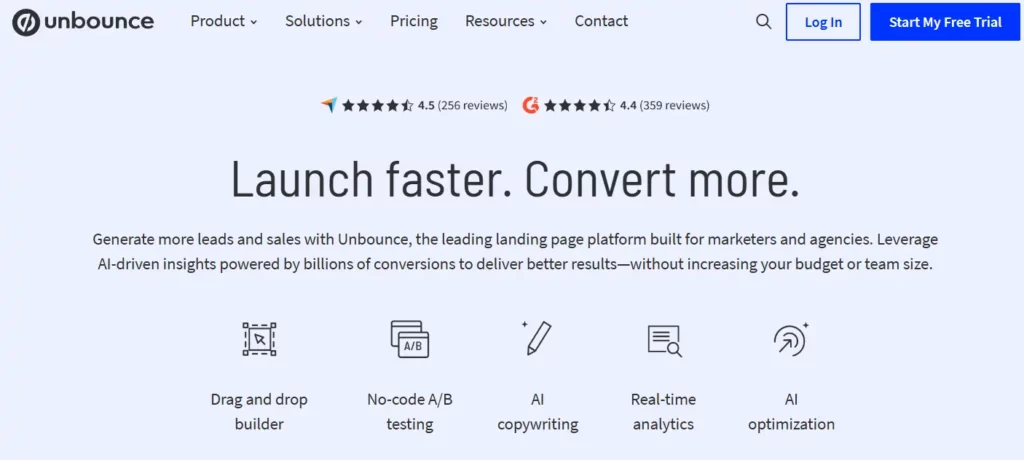 أفضل 5 منشئي صفحات الهبوط على أمازون لعام 2026: عزز مبيعاتك 7 Unbounce