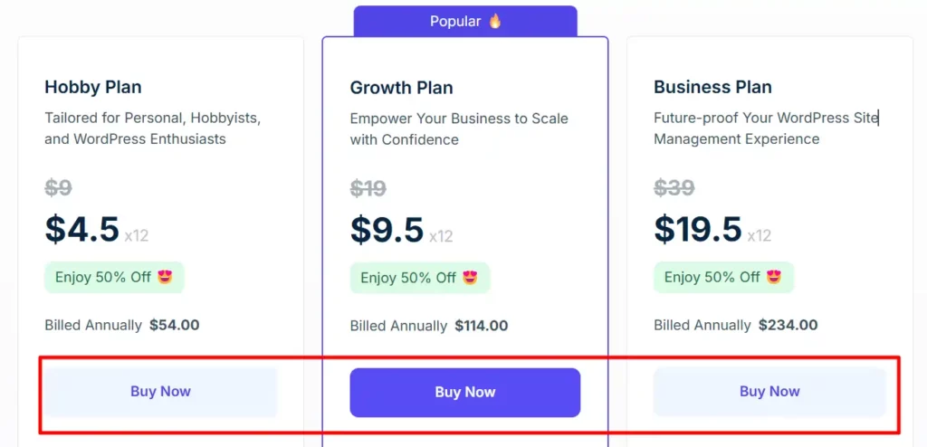 FlyWP Pricing 2026: What Plans Does It Offer? 4 FlyWP Choose Your Plan