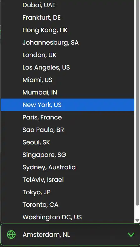 Is ForexVPS.net Worth It? 12-Month Test Reveals All (2026) 3 ForexVPS - Select Server Location