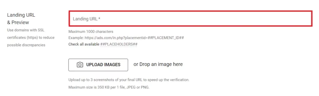 Adsterra Review 2026: Is it the Best Ad Network? 8 Adsterra - Add Your URL and Target Countries
