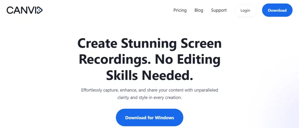 Screen Studio проти Canvid: Яке програмне забезпечення для запису екрану перемагає для маркетологів? 5 Canvid