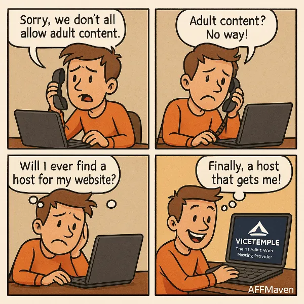 Vicetemple مراجعة 2026: استضافة X-Rated مع حركة مرور غير محدودة؟🔞🌐 5 Vicetemple ميمي