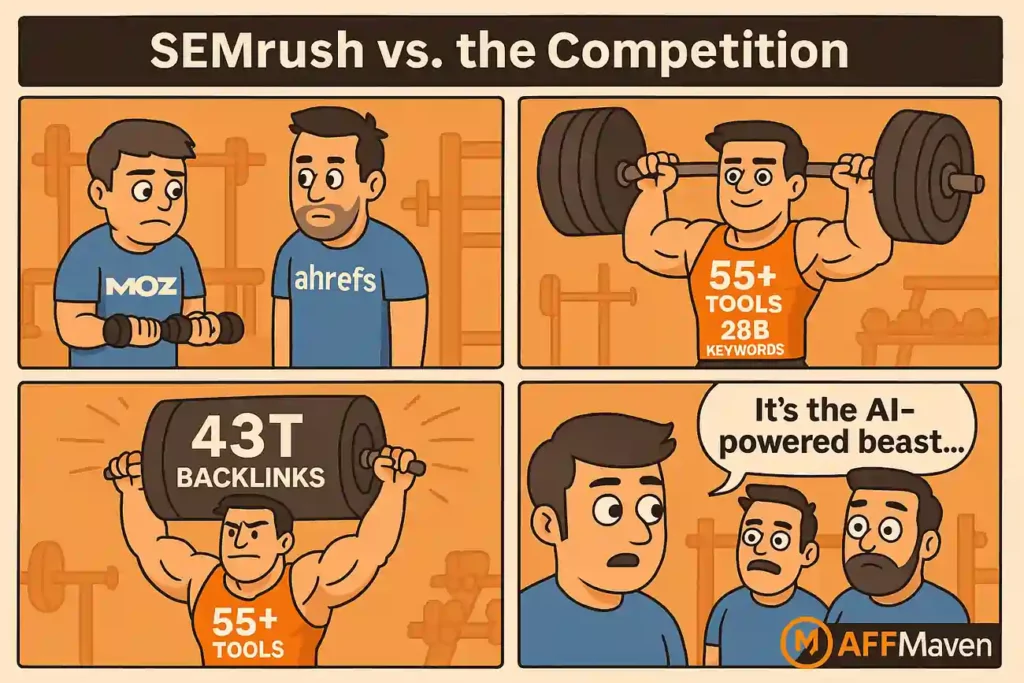 Semrush Statistics 2026: Key Figures & Insights for Marketers 9 Semrush vs. the Competition