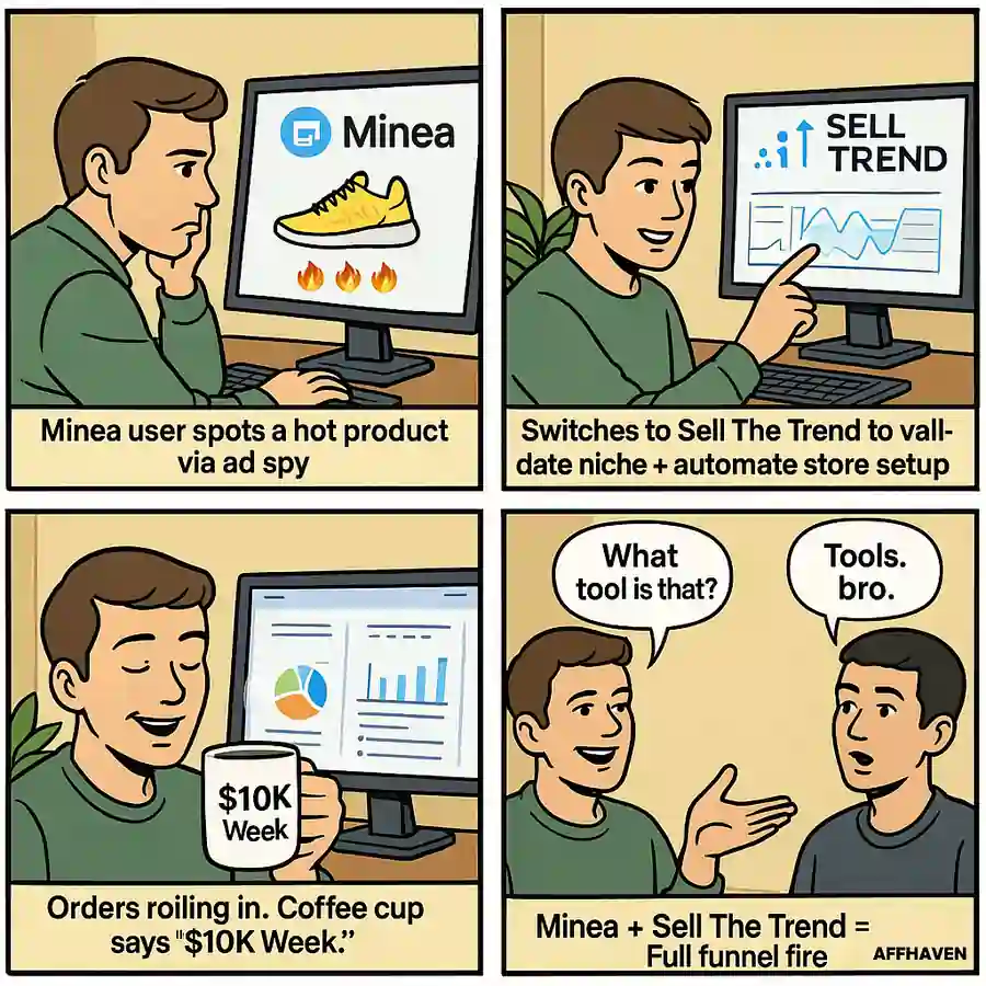 Minea vs Sell The Trend 2026: Which Tool Wins for Dropshippers? 16 The What If You Combined Them Scenario