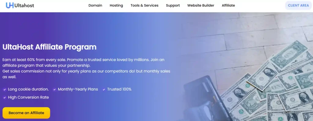 8 Best Web Hosting Affiliate Programs That Pay Big in 2026 9 UltaHost Affiliate Program