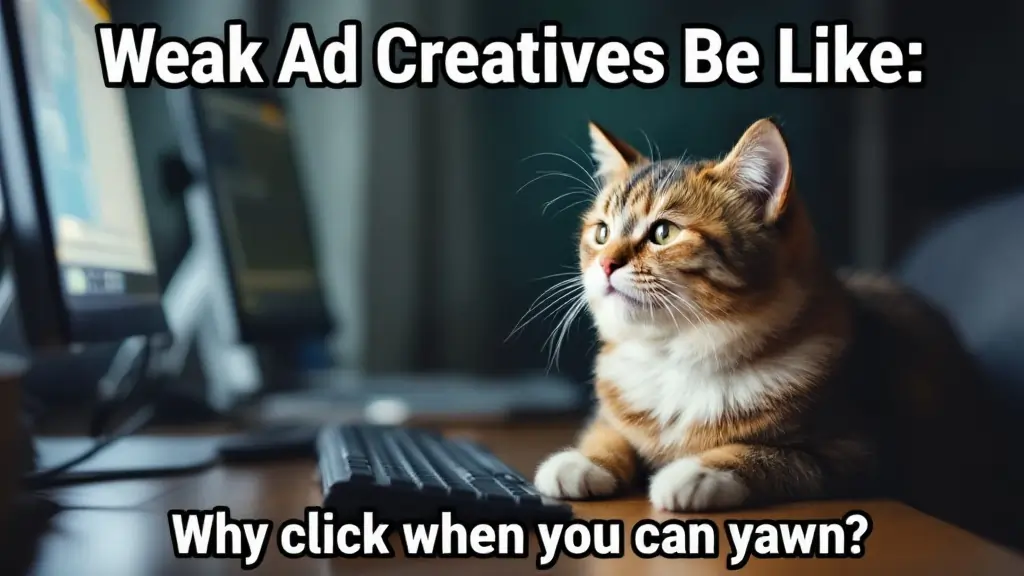 Lottare con il basso Affiliate CTR? Queste 5 soluzioni ti sorprenderanno 5 Meme sui creativi pubblicitari deboli