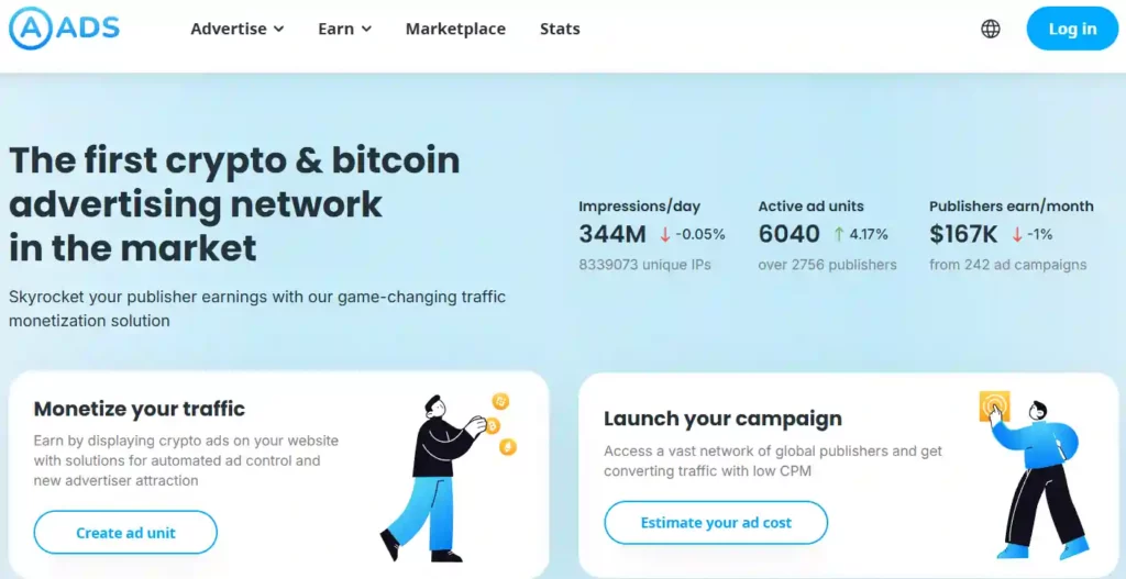 Blockchain & Crypto Ads in 2026: Guide to BIGGEST Commissions! 8 A-Ads