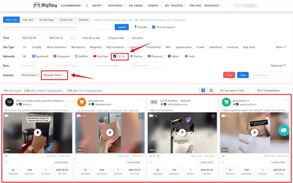 BigSpy Review 2026: The Secret Weapon for Ad Intelligence? 8 BigSpy - TikTok Ad Intelligence