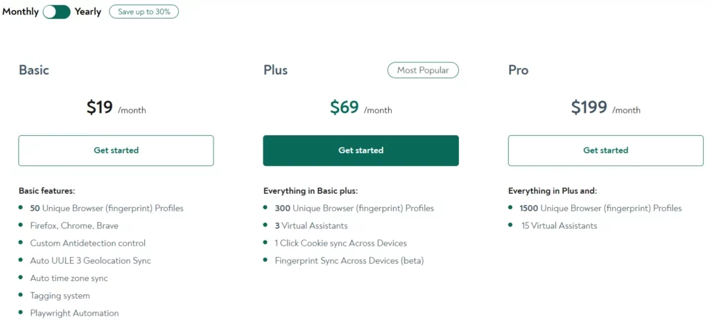 مراجعة Chameleon Mode لعام ٢٠٢٥: هل هو الخيار الأول لإدارة الحسابات المتعددة؟ ١ تسعير وضع الحرباء