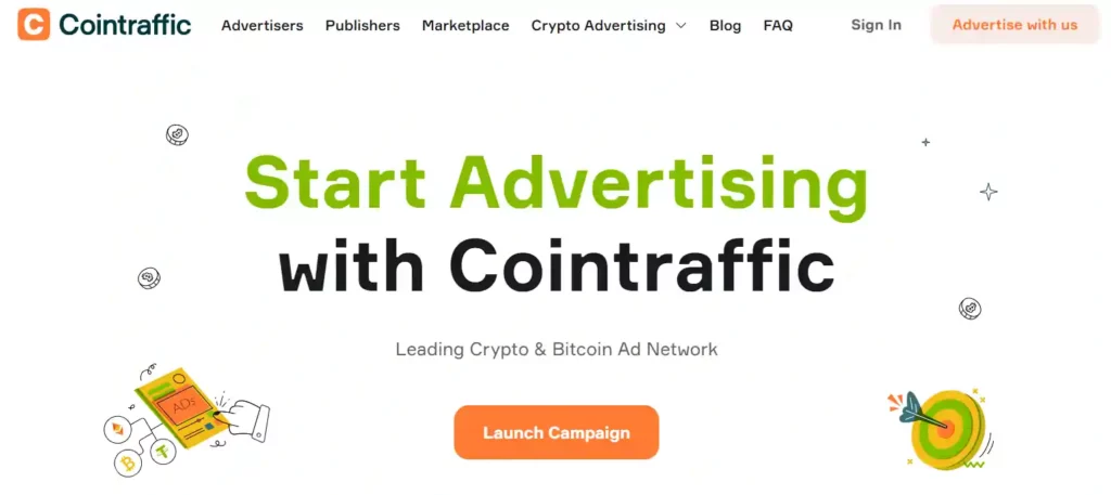 Blockchain & Crypto Ads in 2026: Guide to BIGGEST Commissions! 6 Cointraffic