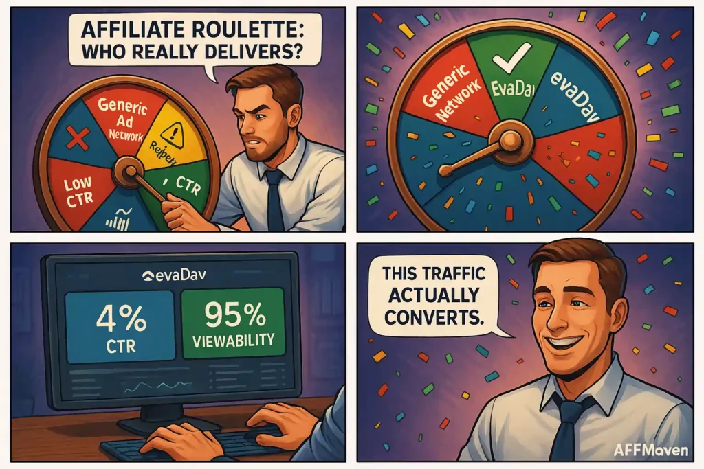 EVADAV TRAFFIC GROUP Case Study: 325% ROI for iGaming Revealed! 4 EvaDav Traffic Affiliate