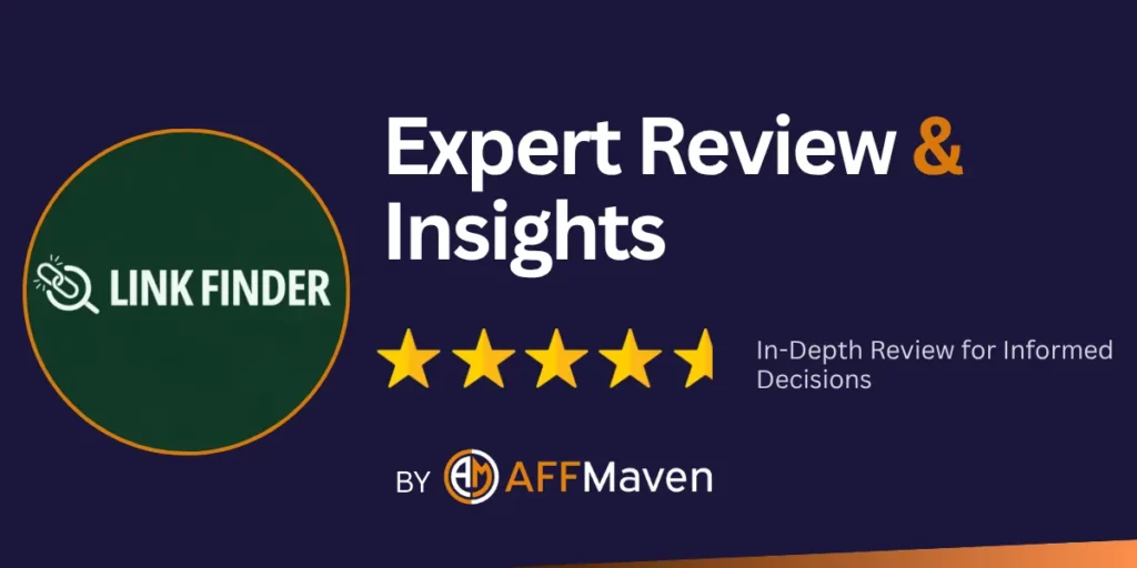 Revue LinkFinder 2026 : l'outil de création de liens indispensable à tout référenceur ? 1 Revue de LinkFinder