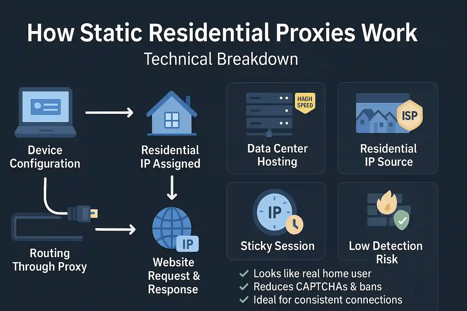 Top 7 Static Residential Proxy Providers in 2026 Compared! 11 Static Residential Proxies Work
