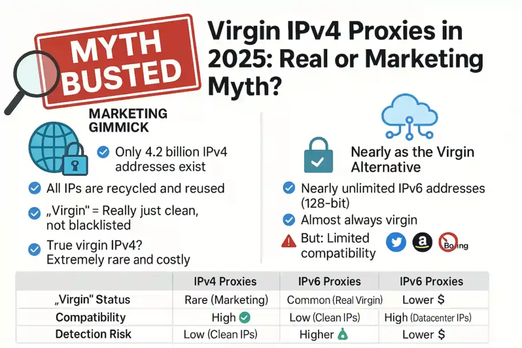 Top 6 IPv4 Proxy Providers of 2026: Which One Dominates? 13 Virgin IPv4 Proxies Really Possible