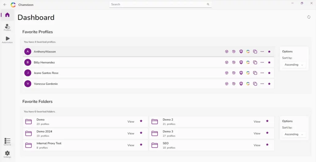 Chameleon Mode vs GeeLark: Which Antidetect Is KING? 15 Chameleon Mode Interface
