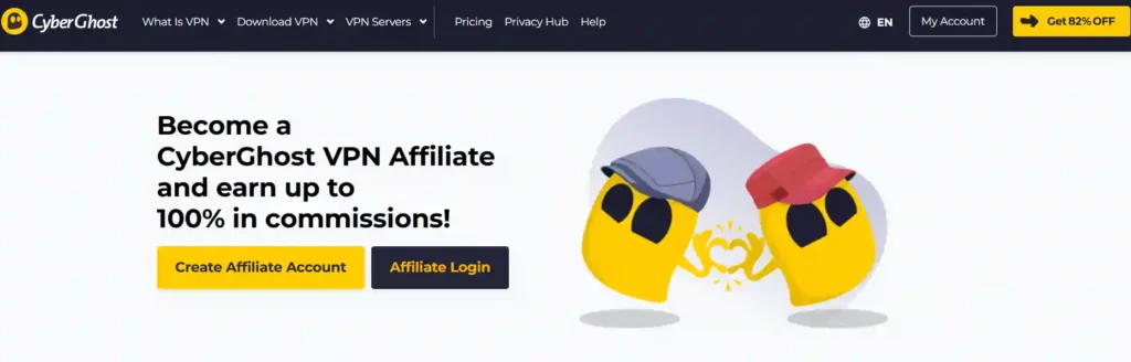 14 Best Highest Paying VPN Affiliate Programs That Pay $200+ 8 CyberGhost Affiliate Program