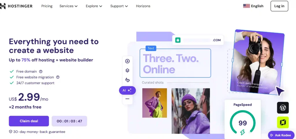 Hostinger Review 2026: Is 99.9% Uptime & Free SSL Worth It? 3 Hostinger