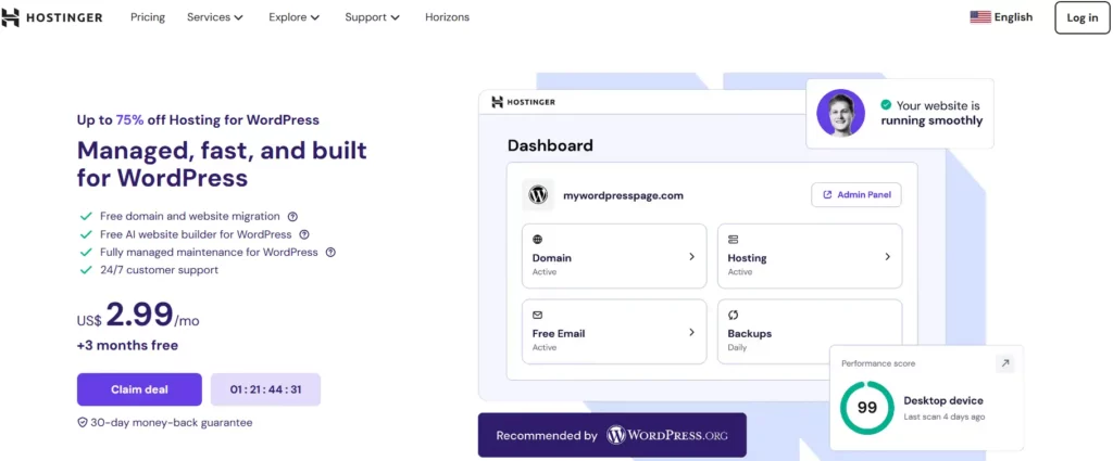 Hostinger Review 2026: Is 99.9% Uptime & Free SSL Worth It? 5 Hostinger - Hosting Solutions