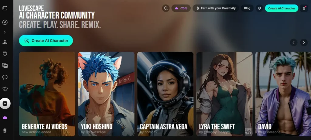 Top 11 AI Girlfriend Websites 2026 → Pixels and Paramours 💘 13 Lovescape AI