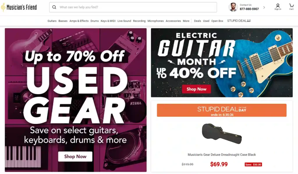 9 Best Music Affiliate Programs that pay Futuristic Profits 5 Musicians Friend