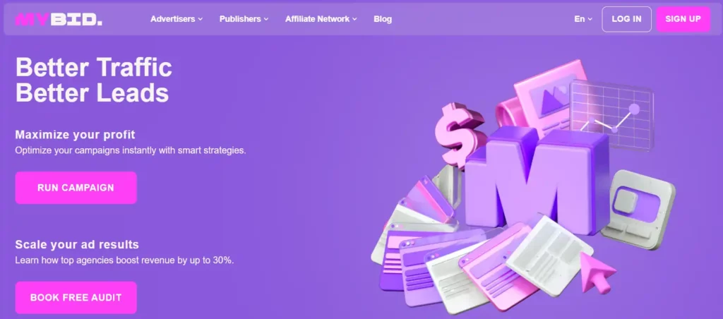 10 Best Native Ad Networks for Publishers in 2026 with High CPM 10 MyBid