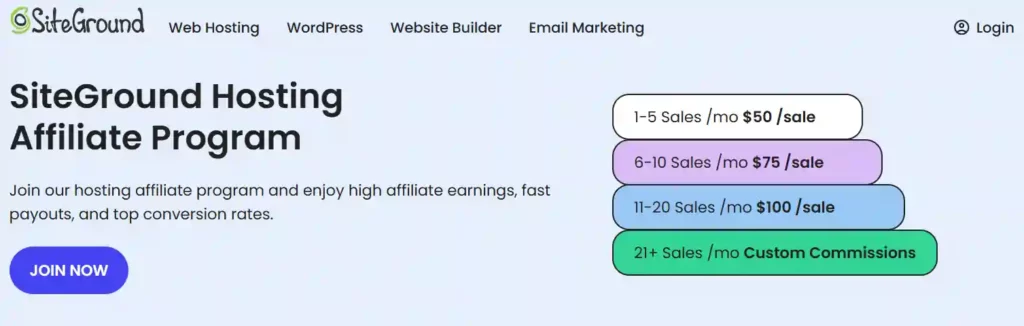 12+ Best WordPress Affiliate Programs for Bloggers 2026 6 SiteGround affiliate program