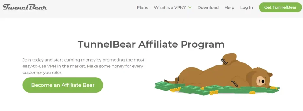 14 Best Highest Paying VPN Affiliate Programs That Pay $200+ 12 TunnelBear VPN Affiliate Program
