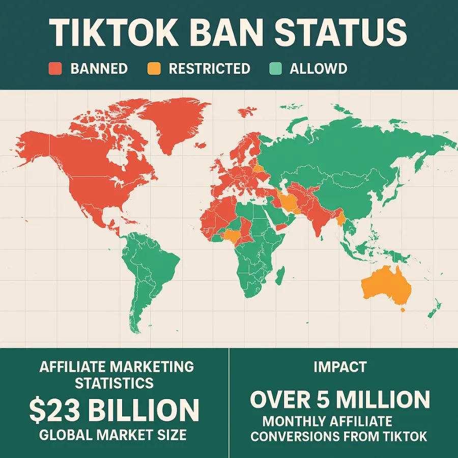Traffic Source Apocalypse 2026: Where Can Affiliates Still Win? 4 Tiktok BAN