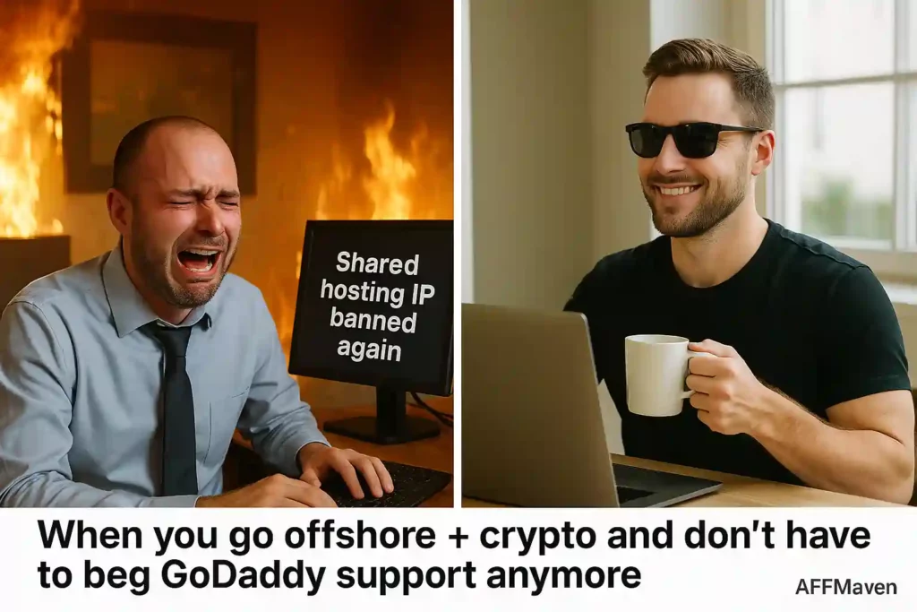 High-Risk Affiliate Playbook: Beat Bans With Burner Systems 5 Crypto-Powered VPS and Offshore Hosting