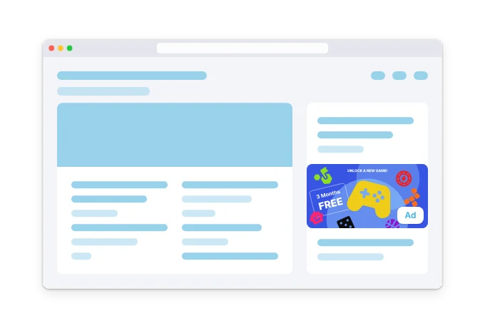 HilltopAds مراجعة ٢٠٢٥: هل هي شبكة الإعلانات الأولى؟ ٥ HilltopAds -إعلانات البانر