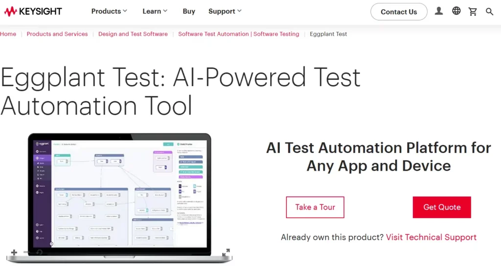 Best 9 AI Automation Tools to Supercharge 2026 Ops 11 Keysight Eggplant Test