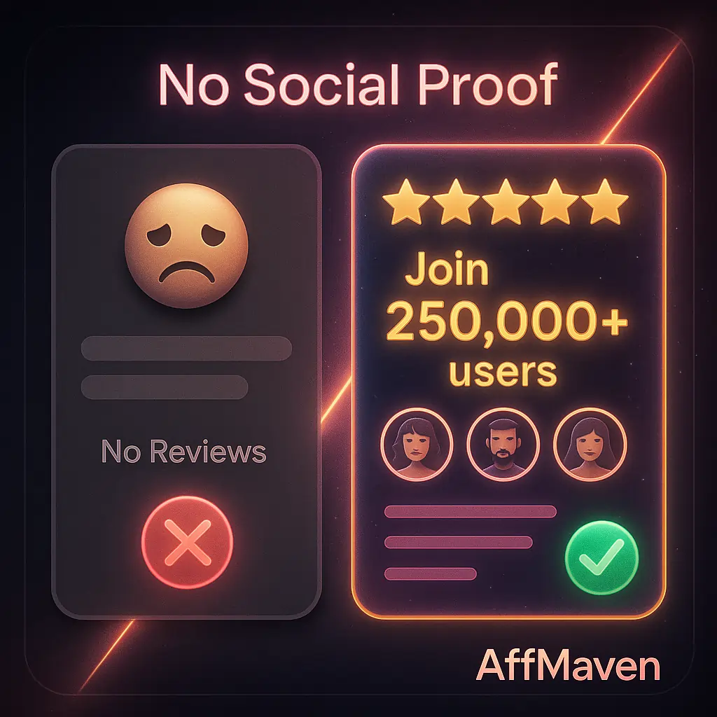10 个落地页错误会拖累你的 AI 约会利润 6 创建落地页时无需社会认同