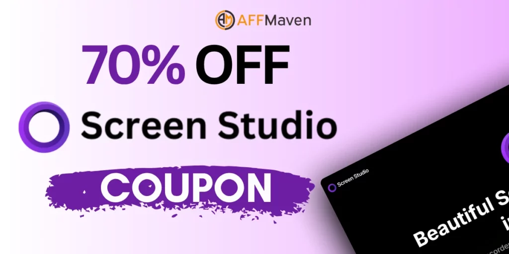 Screen Studio Coupon: Professionele schermopname met 70% korting 1 Screen Studio Coupon