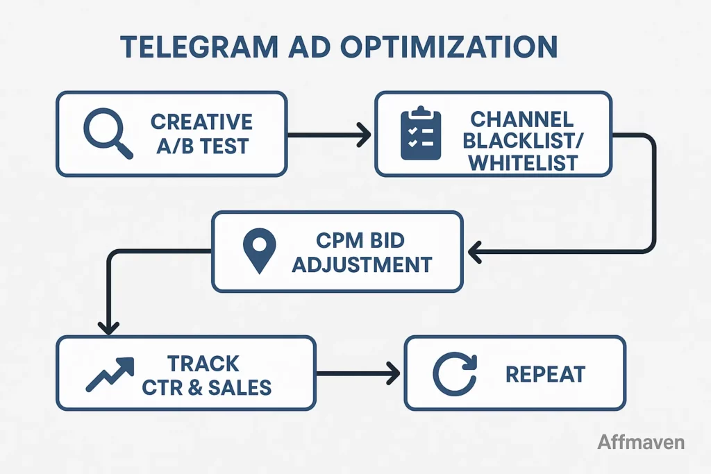Telegram Ads for AI Dating Affiliates: A 2026 Guide 9 Telegram Ads Optimization