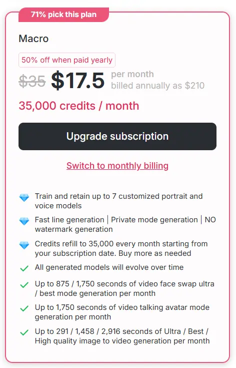 APOB AI Pricing 2026: Full Cost & Subscription Plan Guide (New) 5 APOB AI - Macro Pricing Plan
